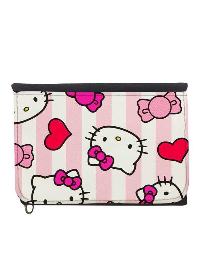 Hello Kitty Bi-Fold Wallet Multicolour